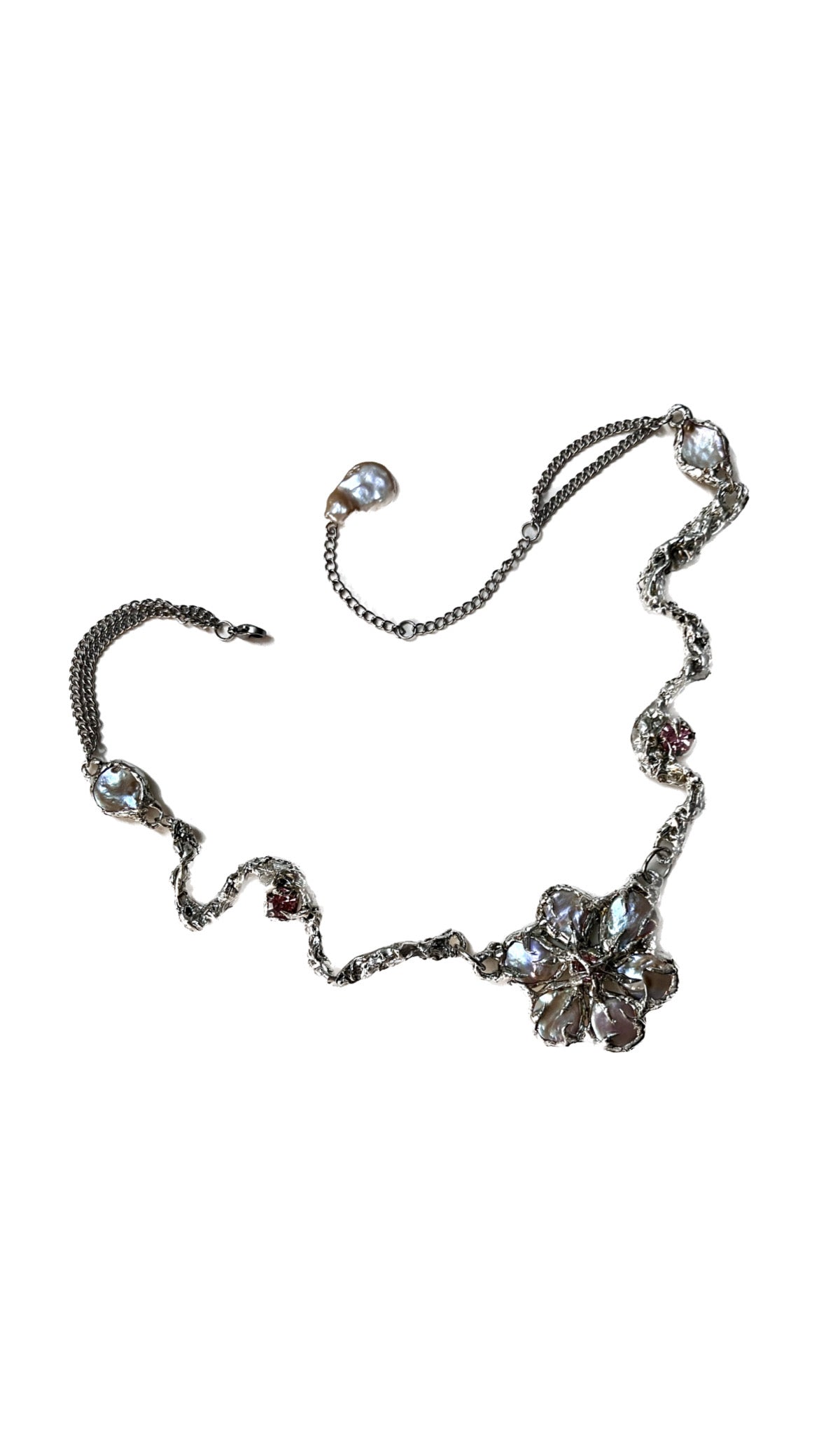 Freshwater Pearl Bloom Necklace